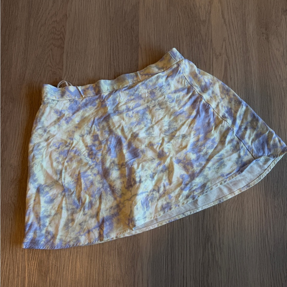 Zara Pastel Tie-Dye Skirt